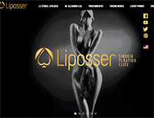 Tablet Screenshot of liposser.com